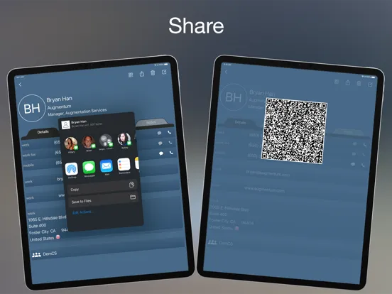 Contact Snapper iPad  Screenshots