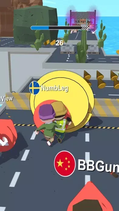 Drill Tunnel Race! 스크린샷