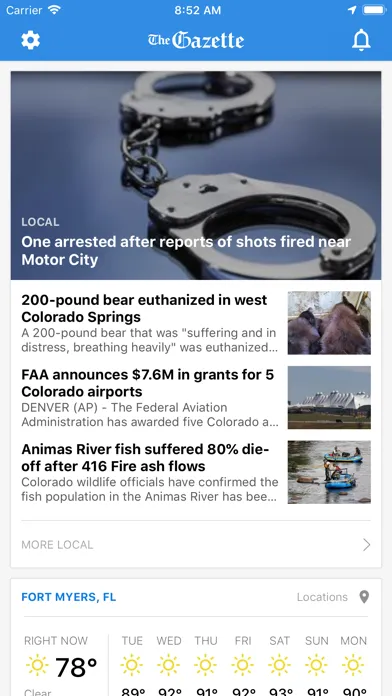 The Colorado Springs Gazette स्क्रीनशॉट