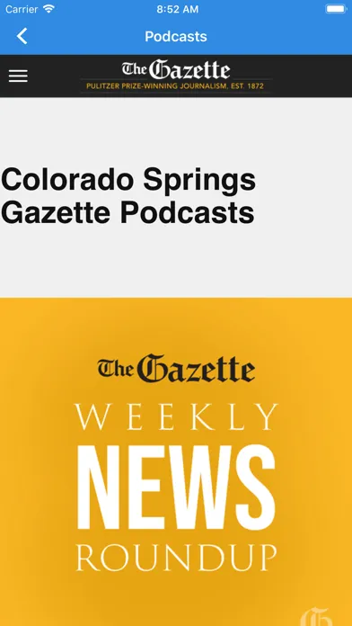 The Colorado Springs Gazette स्क्रीनशॉट