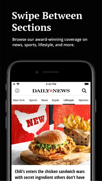 New York Daily News Screenshots