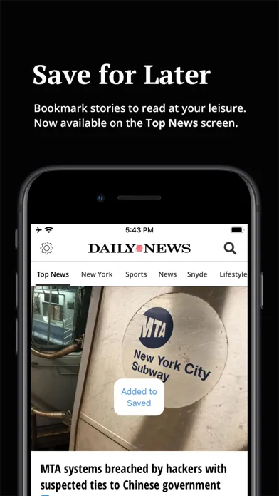 New York Daily News Screenshots