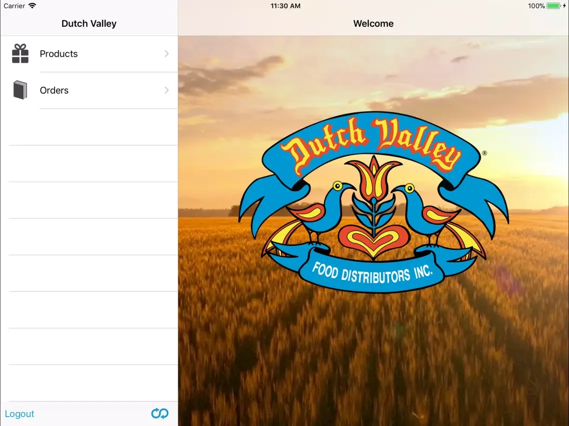 Скриншоты Dutch Valley Foods iPad 