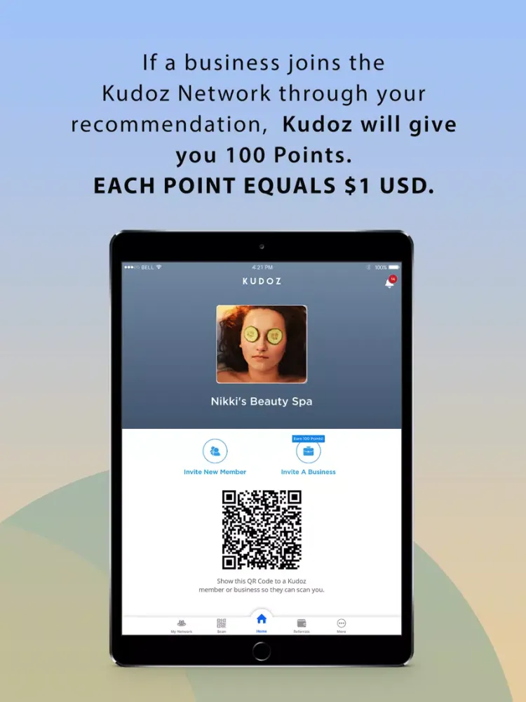 Kudoz Network iPad  スクリーンショット