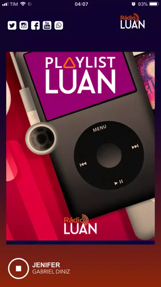 Zrzuty ekranu Rádio Luan