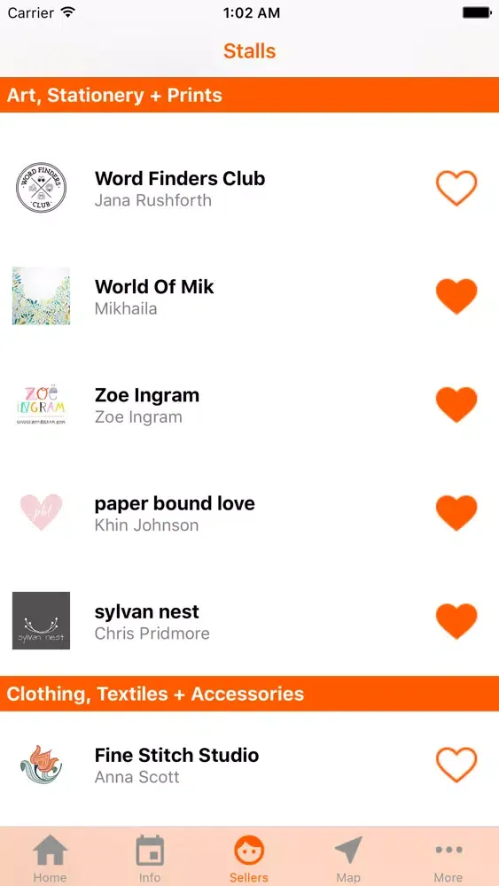 Ảnh chụp màn hình của Etsy Made Local Australia