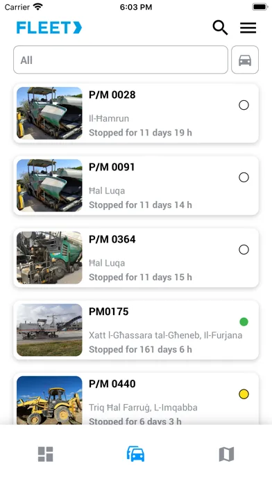 Tangkapan skrin HandsOn FLEET
