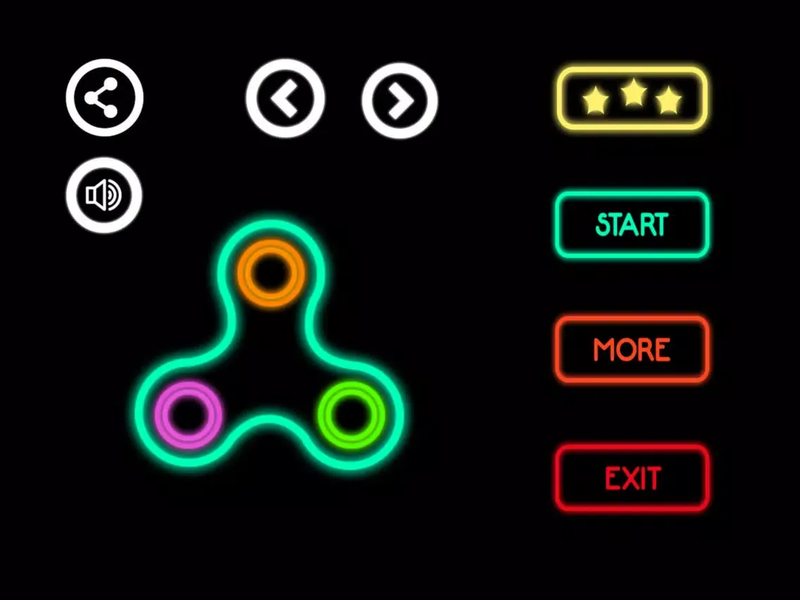 ภาพหน้าจอของ Fidget Spinner - Relaxing Toy iPad 