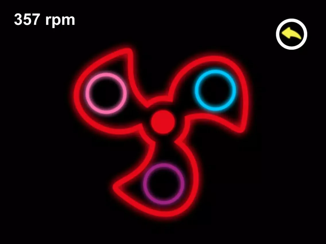 ภาพหน้าจอของ Fidget Spinner - Relaxing Toy iPad 