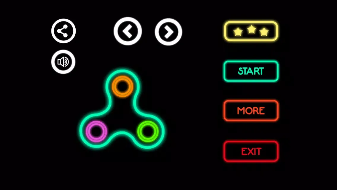 ภาพหน้าจอของ Fidget Spinner - Relaxing Toy