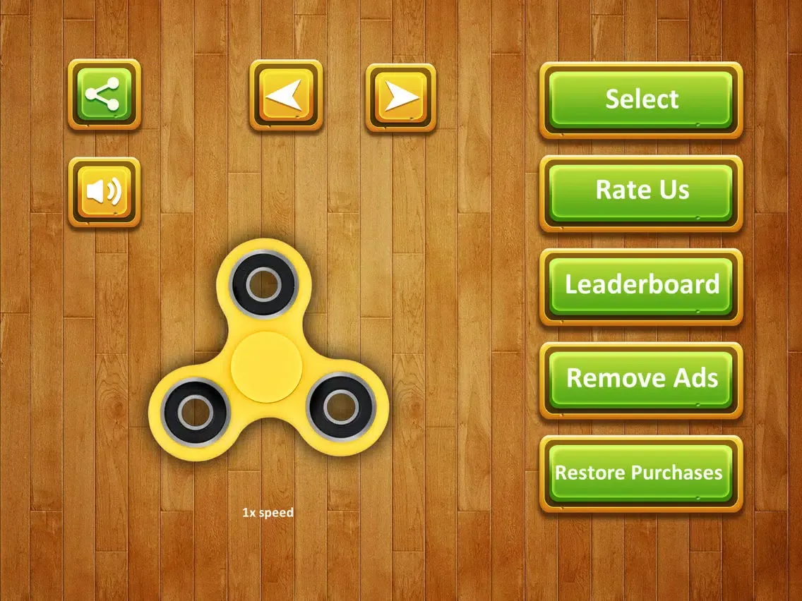 Fidget Spinner - Extra Speed iPad  Screenshots