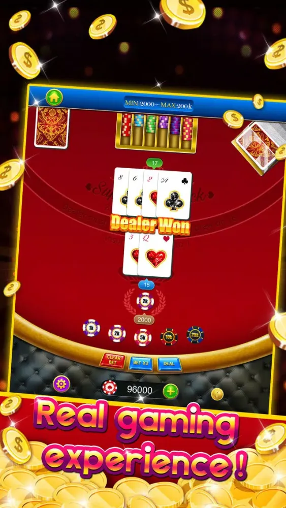 صور Super BlackJack Mania - Free 21 las vegas casino poker game