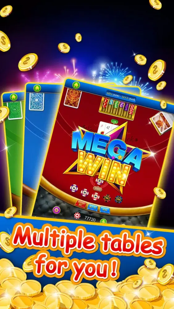 صور Super BlackJack Mania - Free 21 las vegas casino poker game