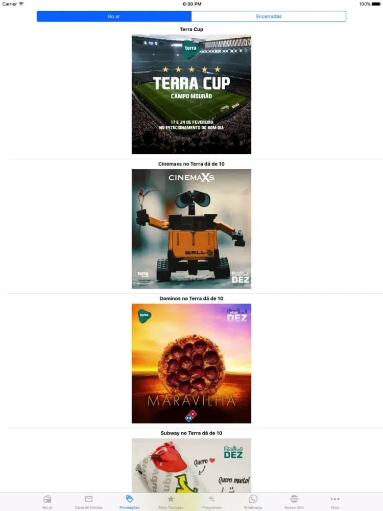 Terra FM 94.7 iPad 應用截圖
