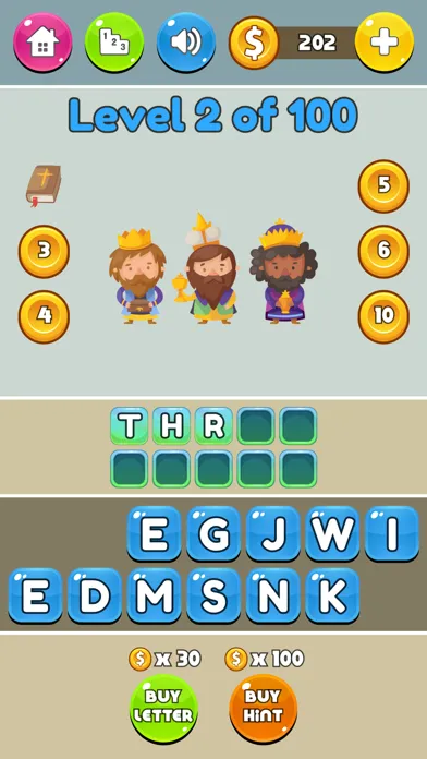 Zrzuty ekranu Bible Quiz - Fun Word Games