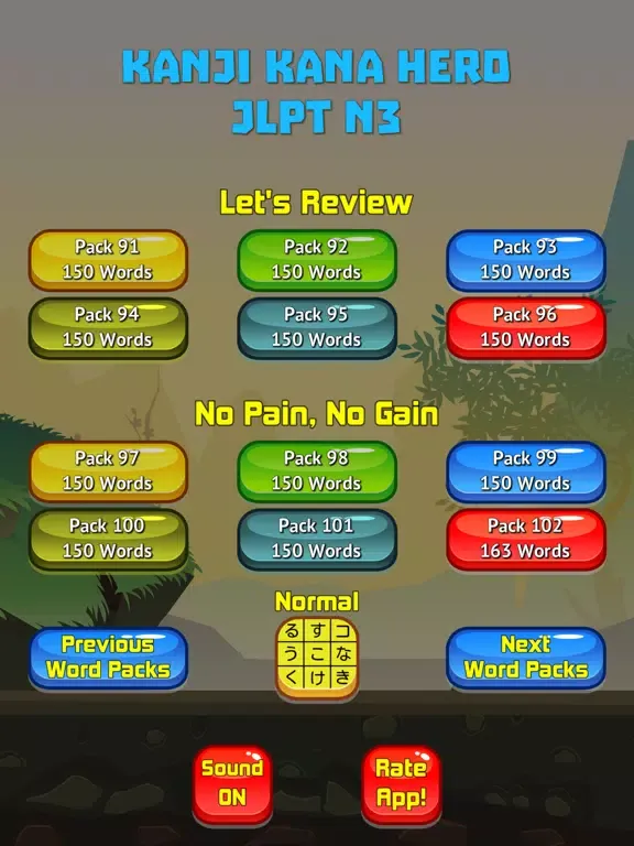 Kanji Kana Hero JLPT N3 iPad  Ekran Görüntüleri