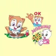 Funny Fox Stickers