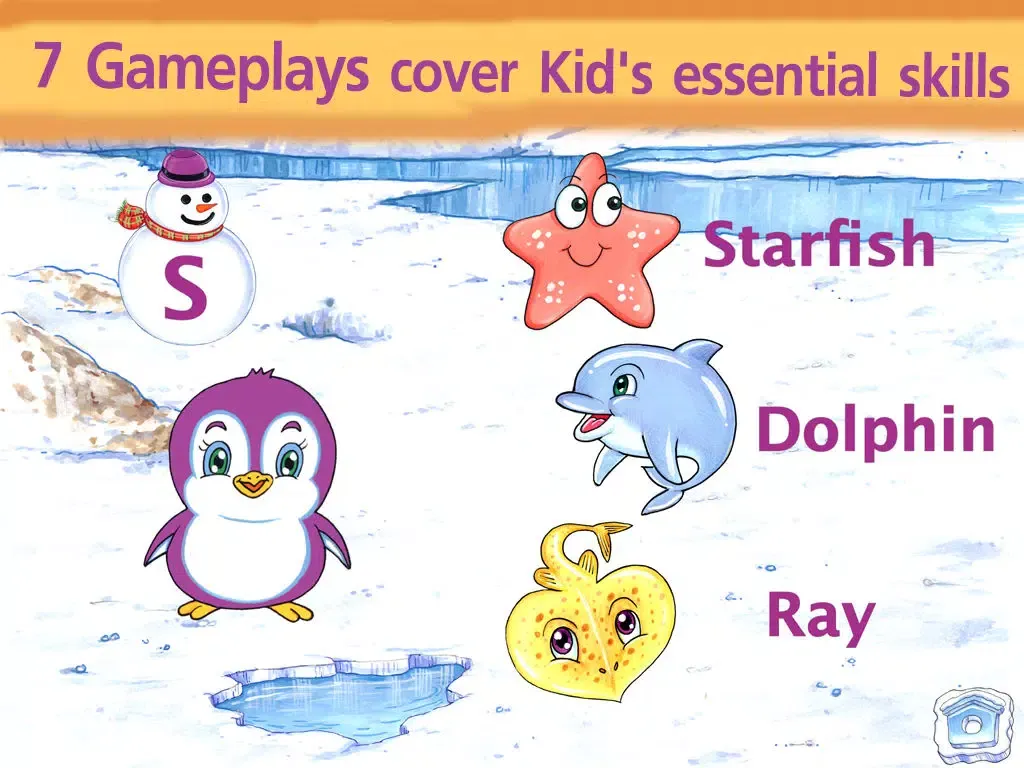 Little Penguin Preschool iPad 应用截图