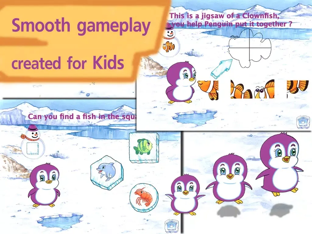 Little Penguin Preschool iPad 应用截图