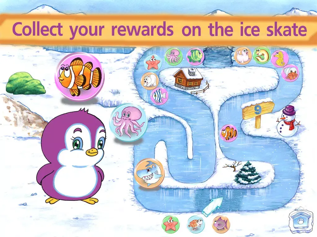 Little Penguin Preschool iPad 应用截图