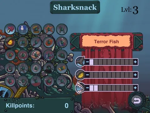 Shark or Die iPad  Ekran Görüntüleri
