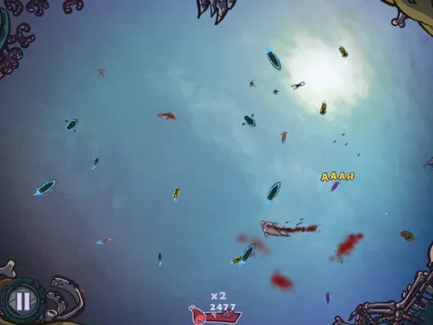 Shark or Die iPad  Ekran Görüntüleri