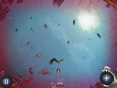 Shark or Die iPad  Ekran Görüntüleri