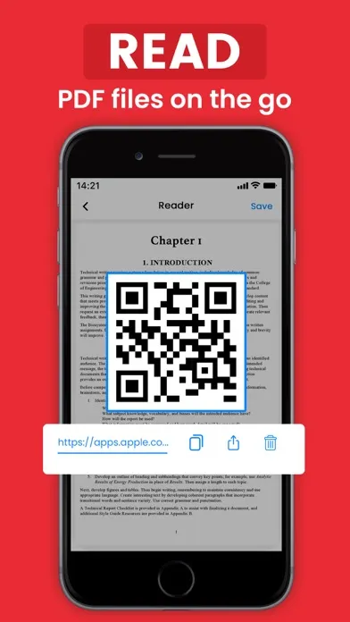 Capturas de pantalla de PDF Reader & Document Scanner