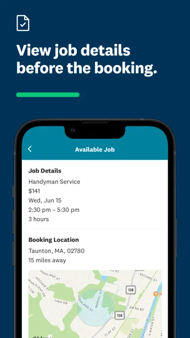 Ảnh chụp màn hình của Angi Services for Pros