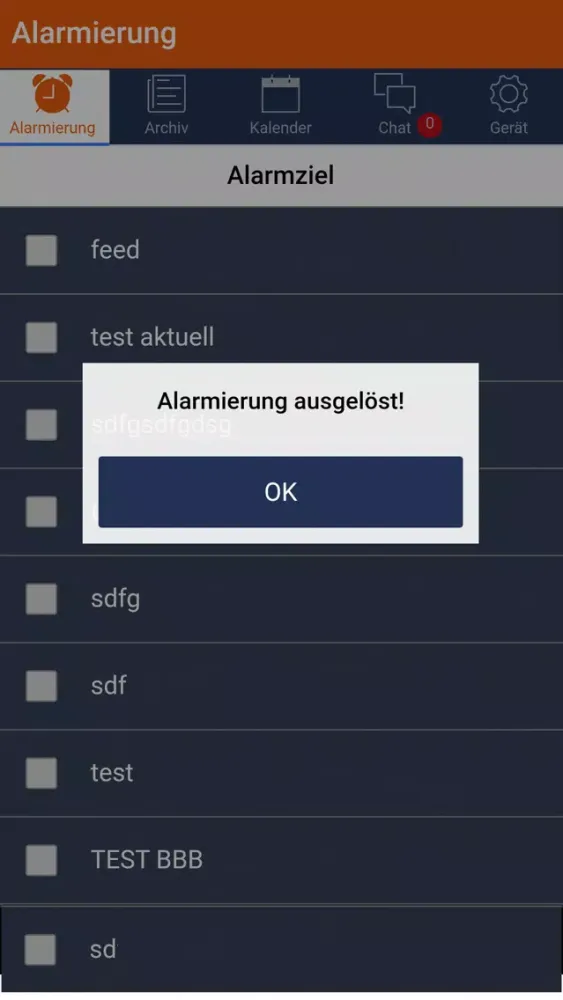 handyalarm.com スクリーンショット