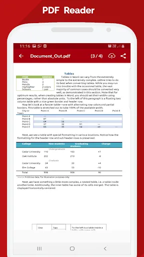 Screenshot di All document reader
