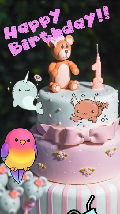 Скриншоты Kawaii Photo Stickers