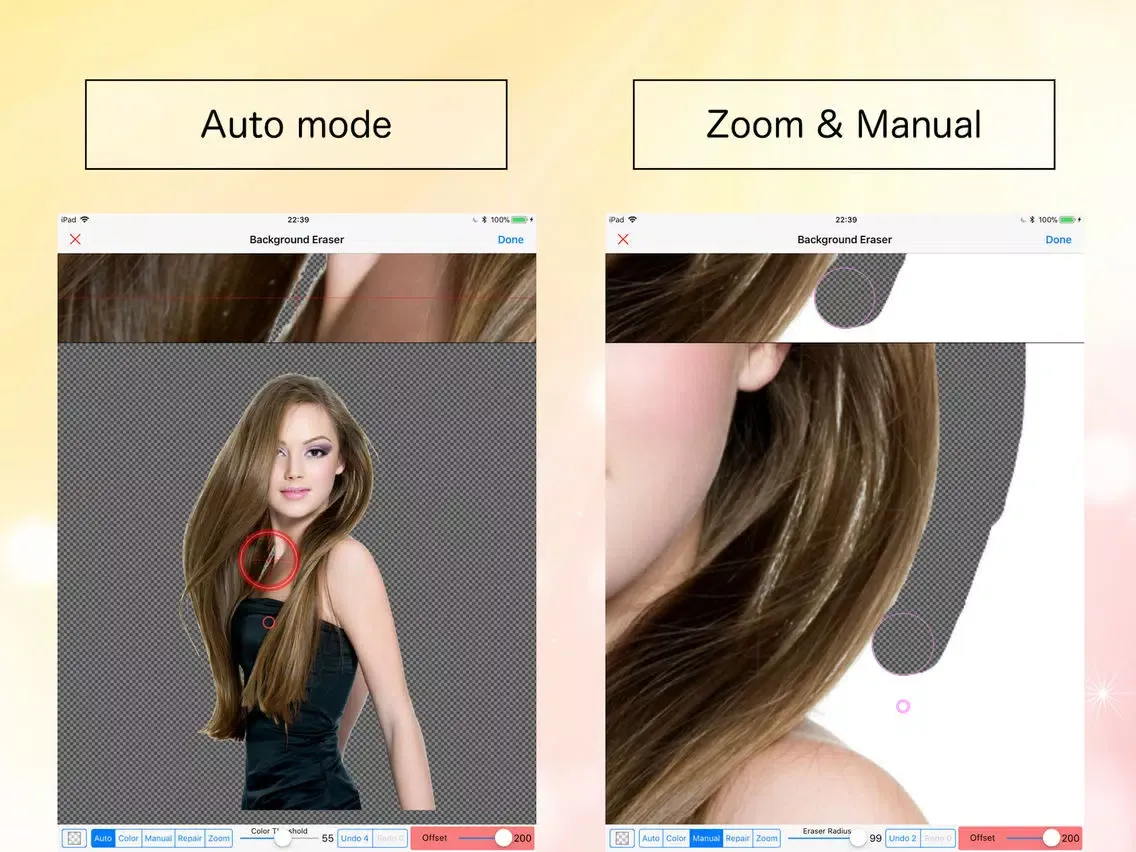 Background Eraser for iPad iPad  Ekran Görüntüleri