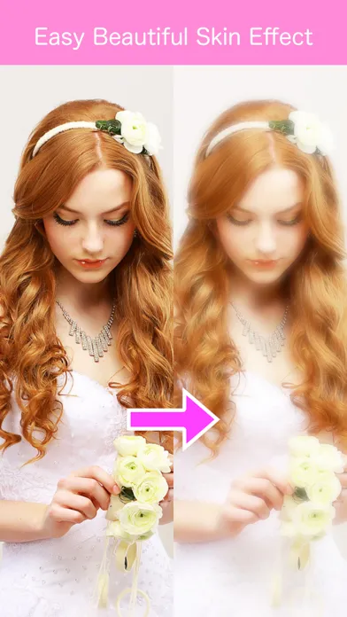 ภาพหน้าจอของ Soft Focus〜beauty selfie