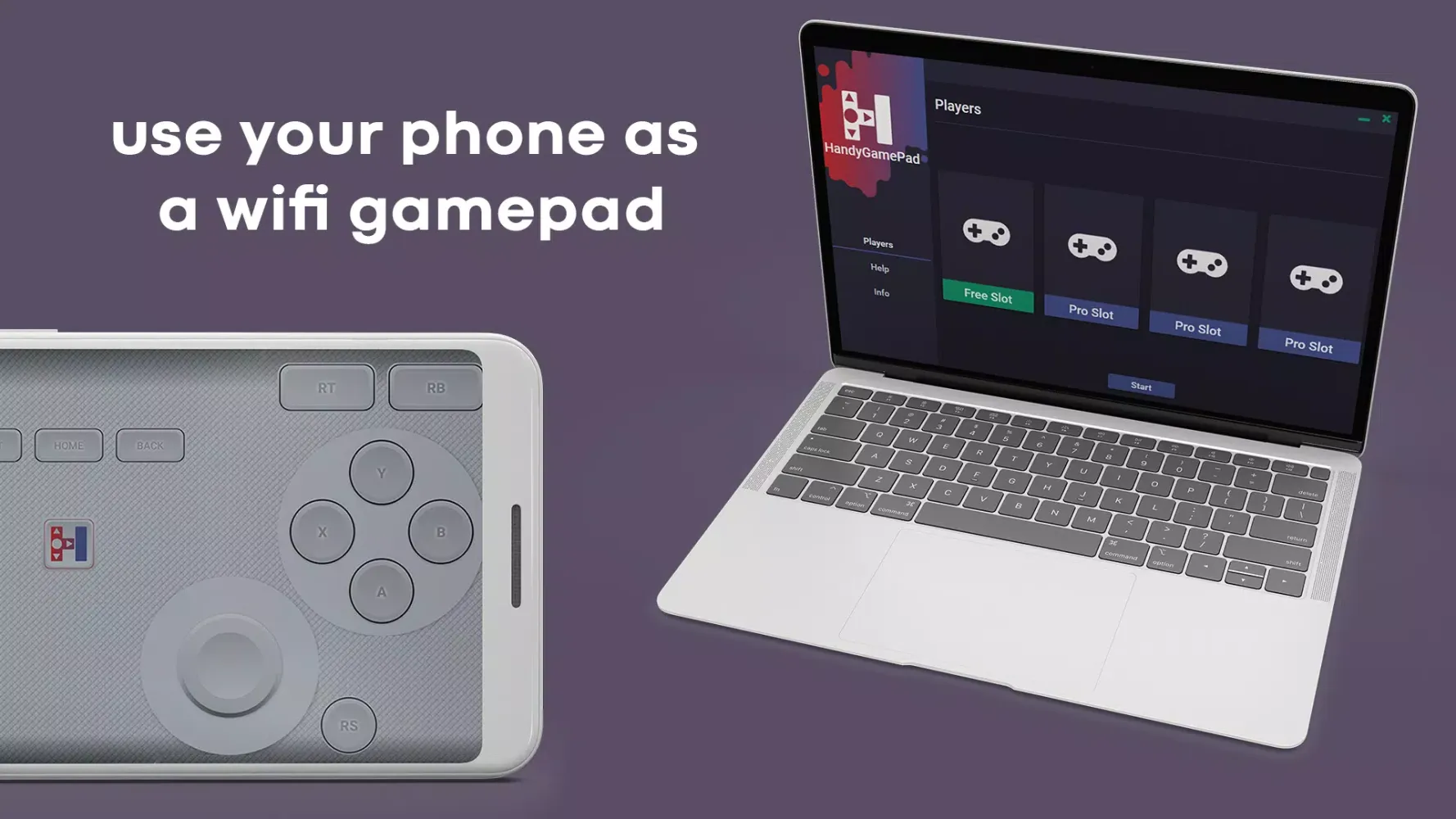 HandyGamePad Screenshots