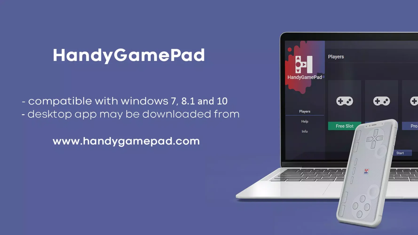 HandyGamePad Screenshots