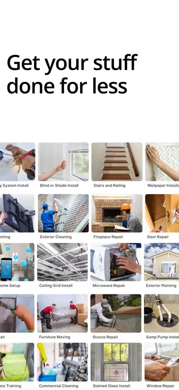 Ảnh chụp màn hình của Handy Hire