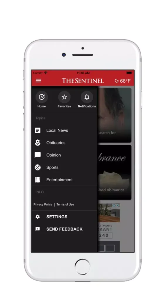 The Sentinel, Hanford, CA স্ক্রিনশট