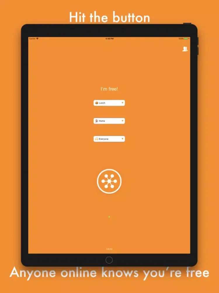 Capturas de pantalla de Hang: The Social Button iPad 
