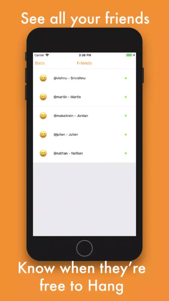 Capturas de pantalla de Hang: The Social Button