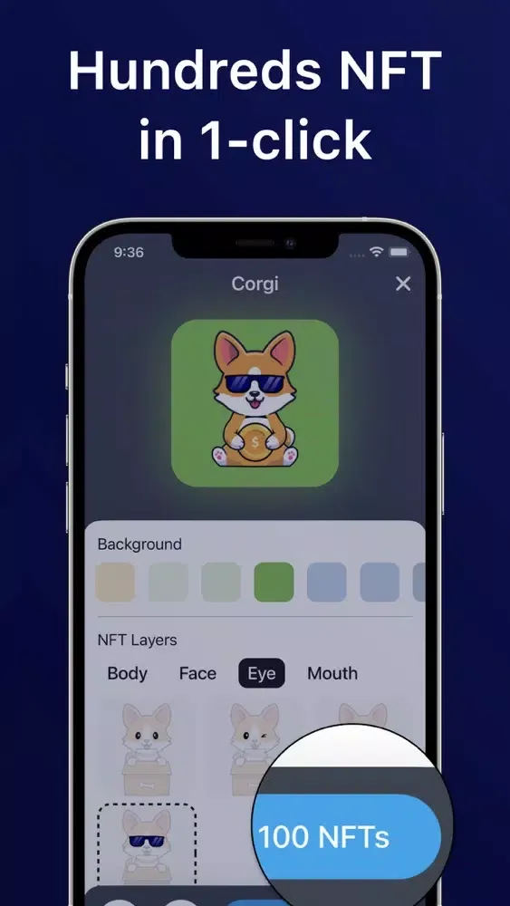 NFT Art Creator for OpenSea سکرین شاٹس