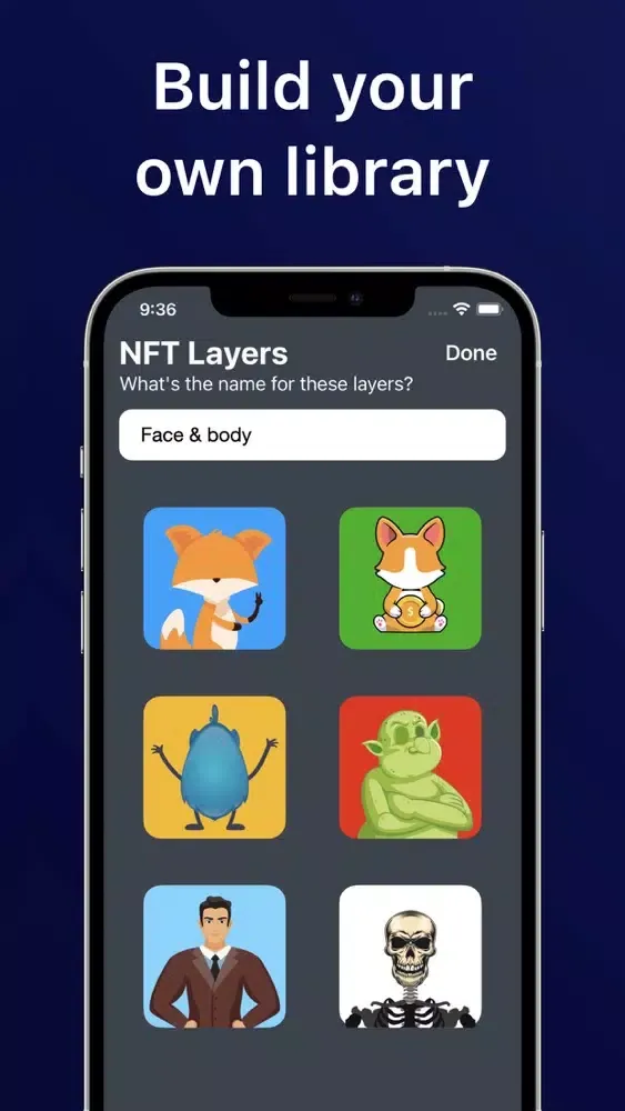 NFT Art Creator for OpenSea سکرین شاٹس