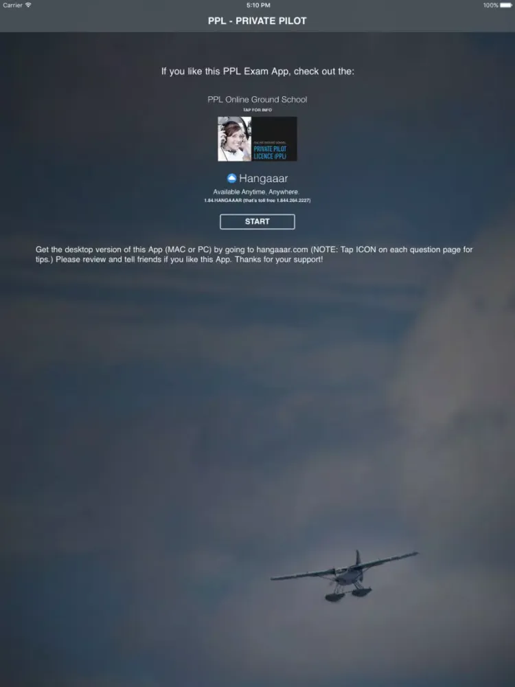 PPL Exam - Private Pilot iPad  Screenshots
