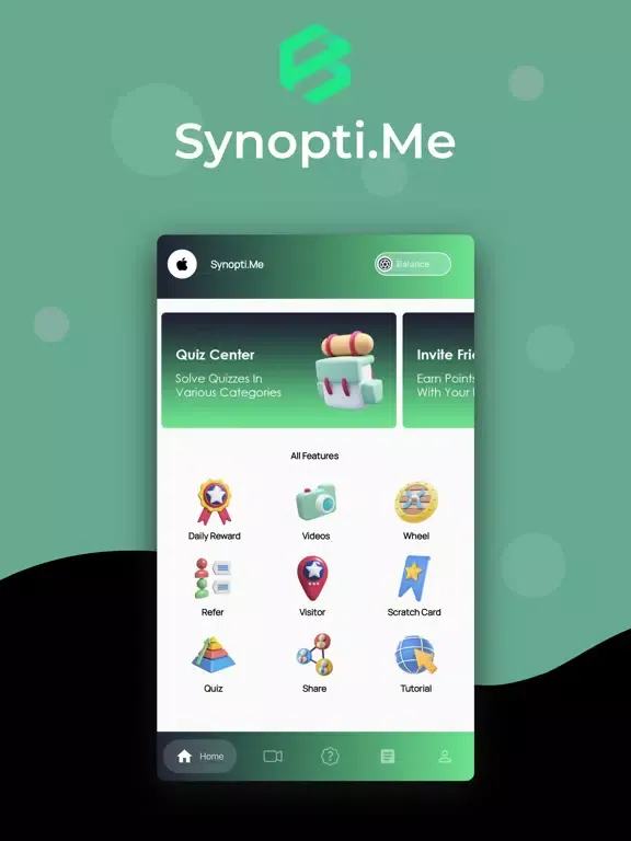 Synopti.Me | Fun Center iPad  Screenshots
