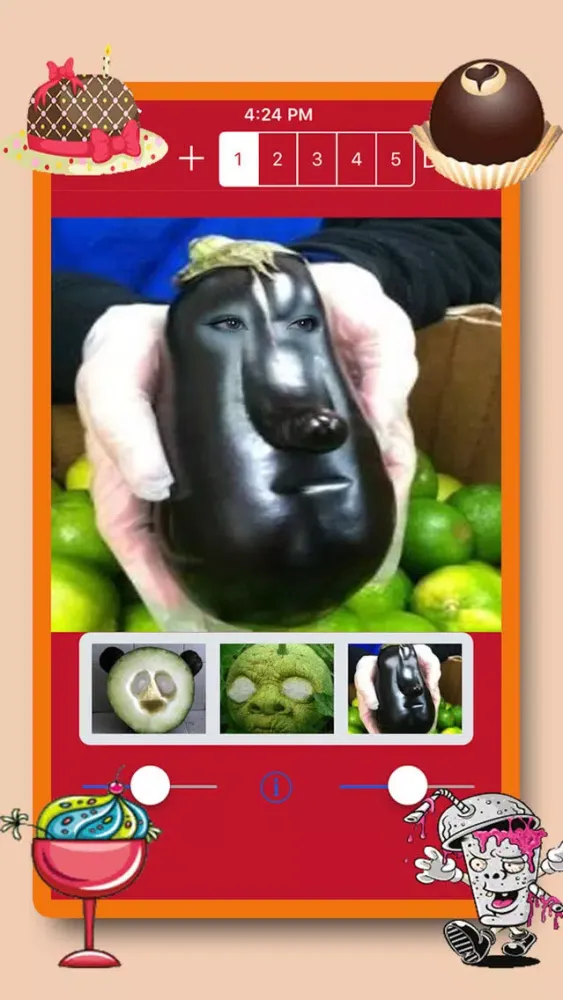 Captures d'écran de Funny Face Swap Camera APP