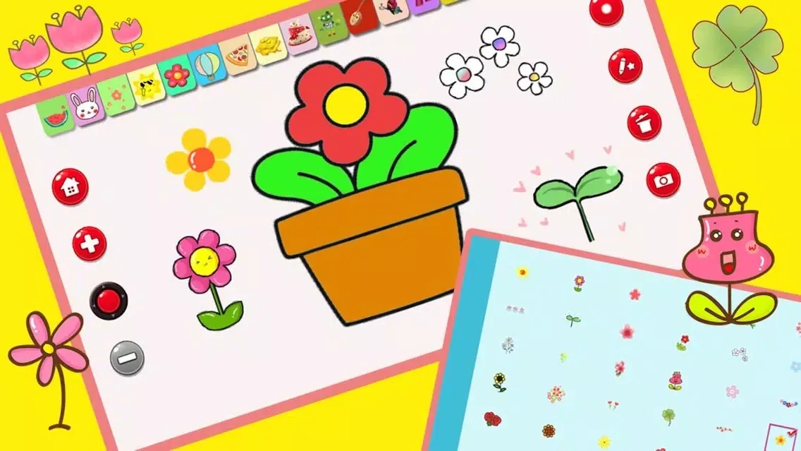 Panda coloring and stickers应用截图