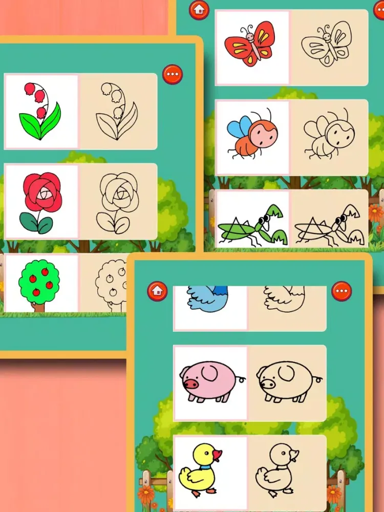 Capturas de tela do Super Drawing Board iPad 