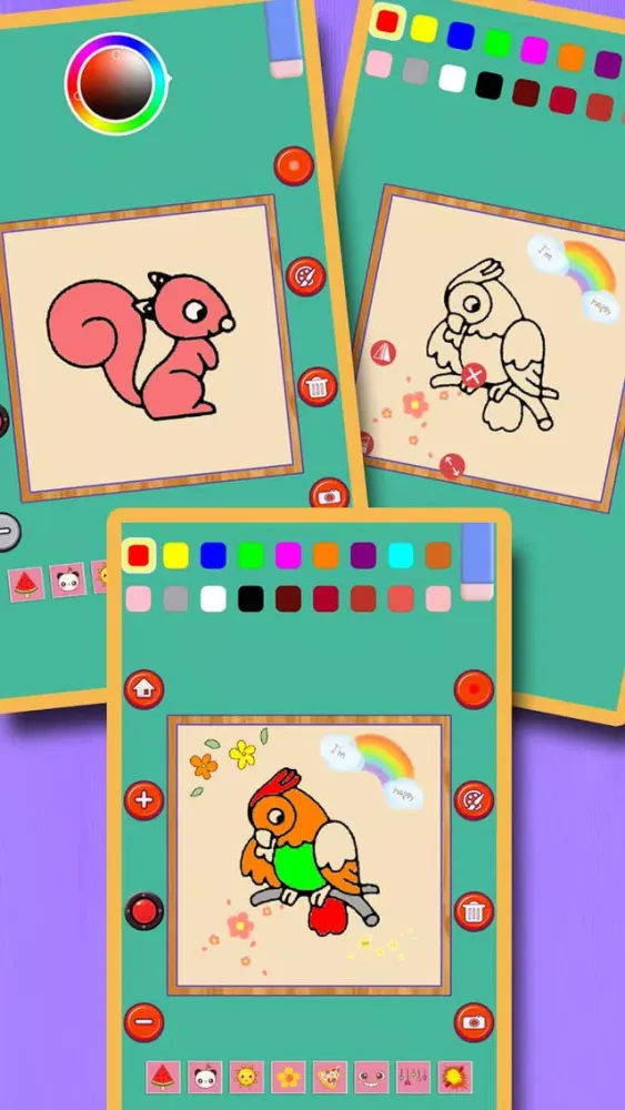 Capturas de tela do Super Drawing Board