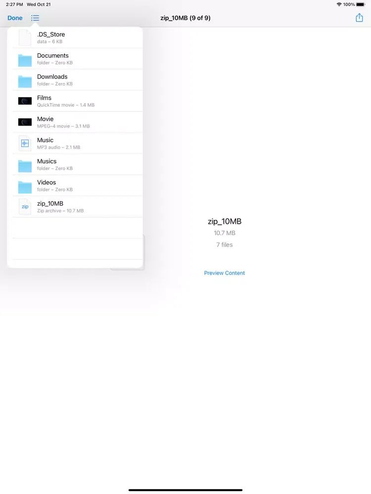 MyMedia: File Manager iPad  Screenshots