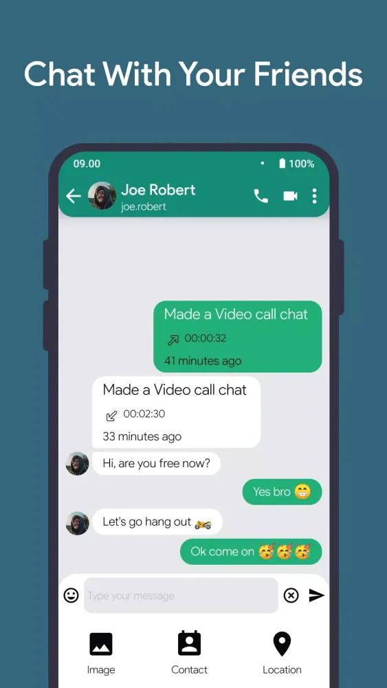 Tangkapan layar Message Plus